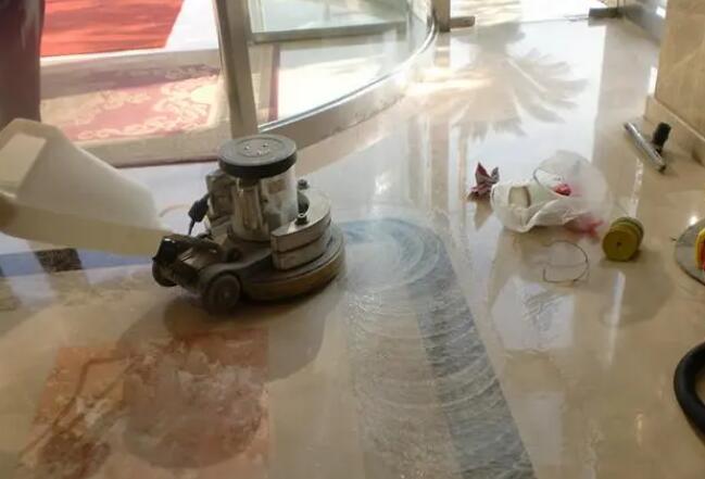 石材地面清洗