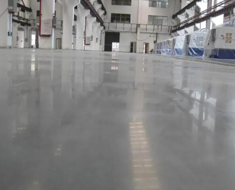 水泥地面固化
